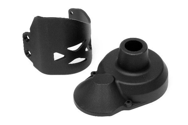HPI 85211 - GEAR COVER/MOTOR GUARD SET