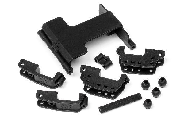 HPI 85632 - SERVO MOUNT/HIGH LINK BRACKET SET (WHEELY KING)