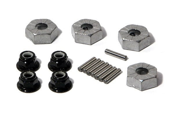 HPI 86066 - HEX WHEEL HUB 14MM (SILVER/4 PCS)