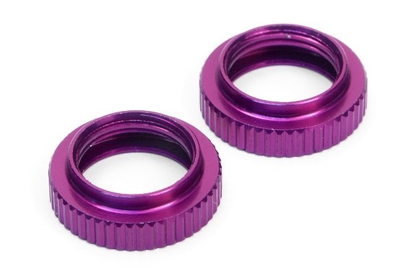 HPI 86182 - SHOCK NUT ADJUSTER (12X19X6MM) WITH O-RING (2 SETS