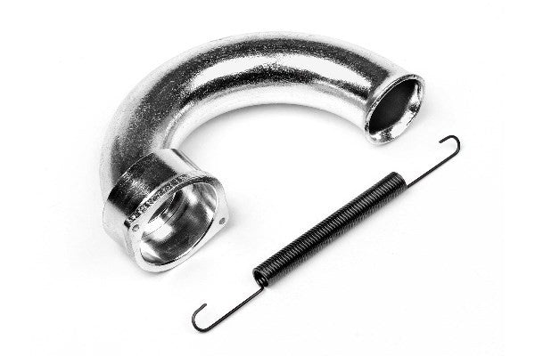 HPI 86247 - EXHAUST HEADER (SILVER)