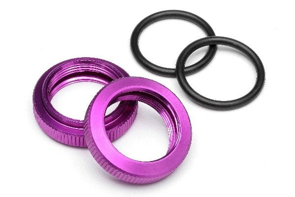 HPI 86446 - SHOCK ADJUSTER NUT 20MM (PURPLE/2PCS)