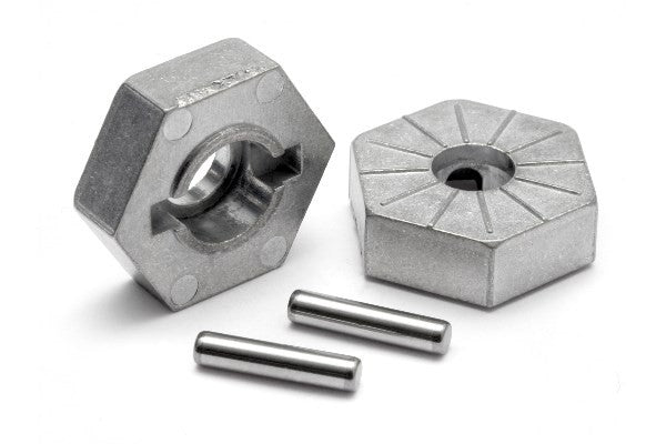 HPI 86804 - HEX WHEEL HUB 17MM (SILVER)