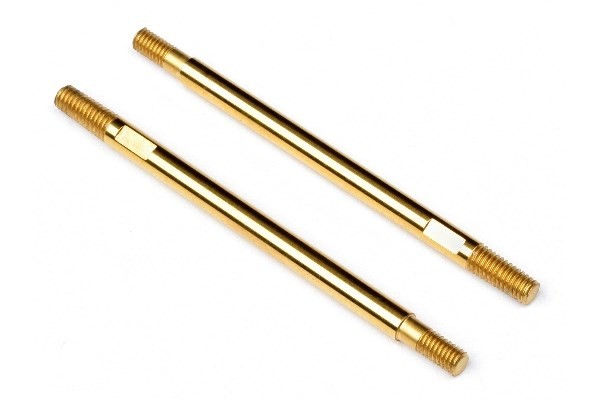 HPI 86842 - TITANIUM NITRIDE COATED SHOCK SHAFT 3X50MM (2PCS)