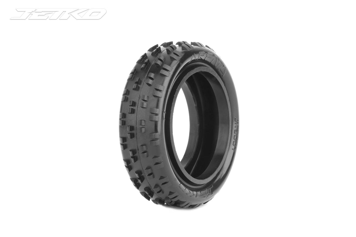Jetko Arena 1:10 Buggy 2.2 Front Tyres 2wd EOS Yellow (2)