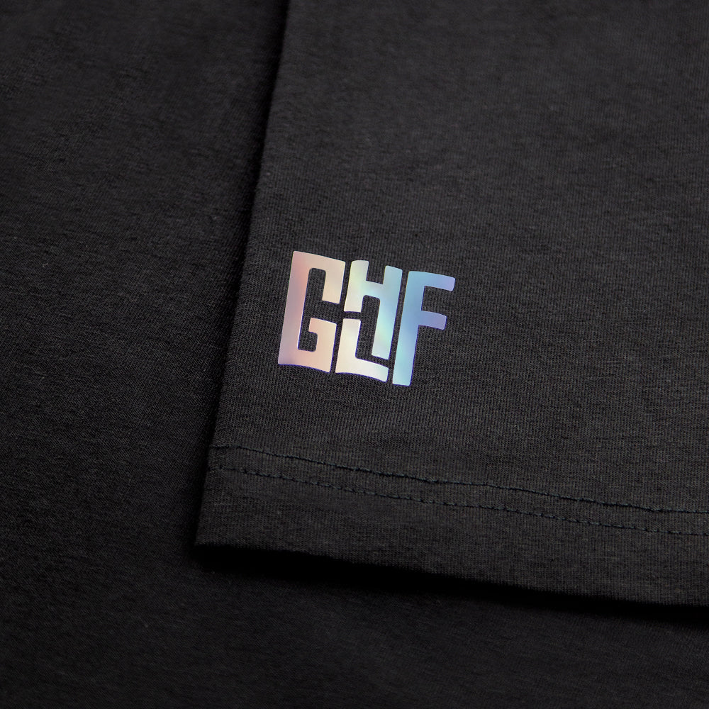 FragON - Holografic Logo Unisex T-shirt Black, 2XL