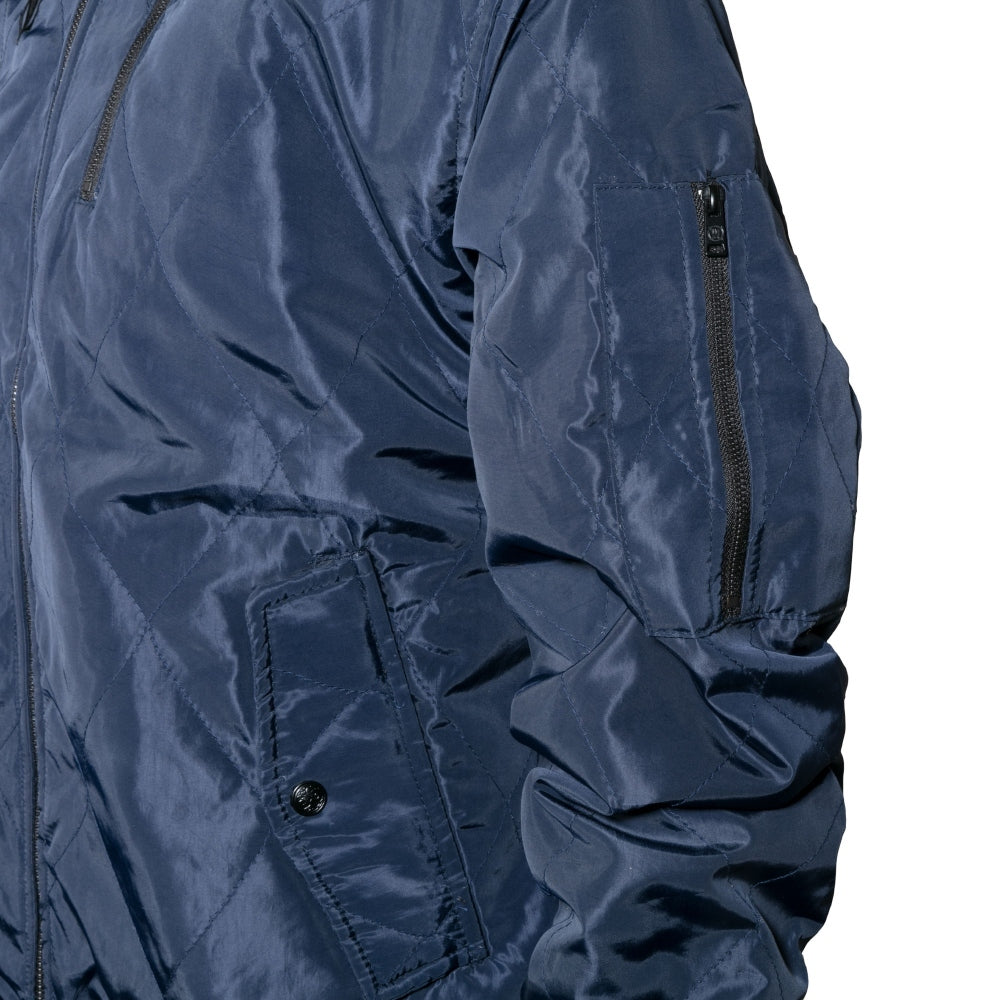 Jinx World of Warcraft - Shadowlands  Bomber Jacket Navy, 2XL