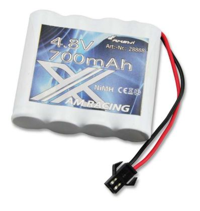 Batteri til bl.a. Rock Crawler Destroyer 1:18 - Ni-MH 4,8V 700mAh