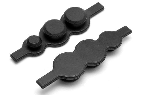 HPI 87043 - RUBBER CAP FOR GEAR BOX (2PCS)