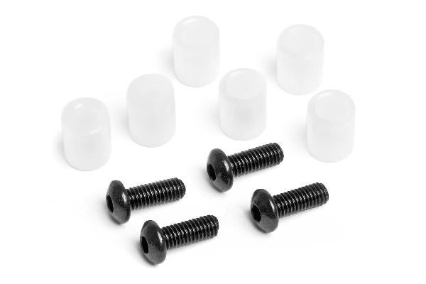 HPI 87164 - BUSHING/SCREW SET FOR ALUMINIUM ADUSTABLE UPPERARM
