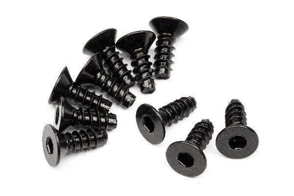 HPI 94303 - TP. FLAT HEAD SCREW M3X8MM (HEX SOCKET/10PCS)