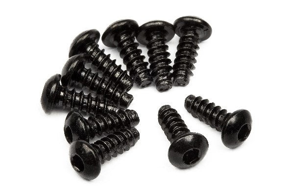 HPI 94353 - TP. BUTTON HEAD SCREW M3X8MM (HEX SOCKET/10PCS)