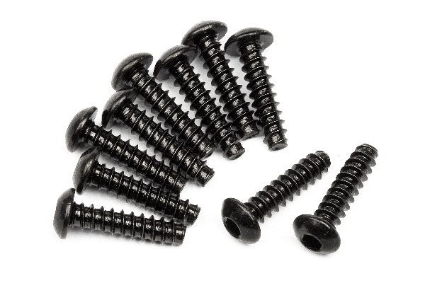 HPI 94355 - TP. BUTTON HEAD SCREW M3X12MM (HEX SOCKET/10PCS)