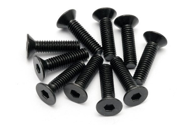 HPI 94531 - FLAT HEAD SCREW M4X15MM (HEX SOCKET/10PCS)