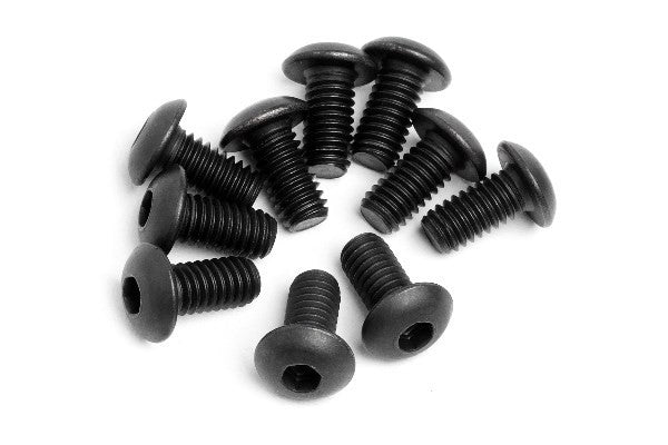 HPI 94553 - BUTTON HEAD SCREW M4X8MM (10PCS)