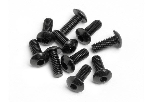 HPI 94554 - BUTTON HEAD SCREW M4X10MM (HEX SOCKET/10PCS)