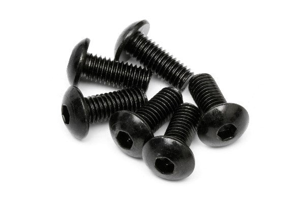 HPI 94754 - BUTTON HEAD SCREW M5X12MM (HEX SOCKET/6PCS)