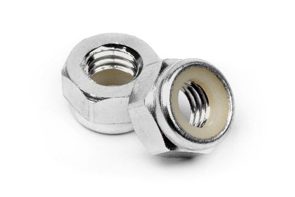 HPI 95862 - ALUMINUM LOCK NUT M5 (SILVER/10PCS)