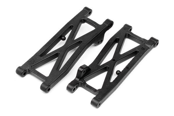 HPI 100410 - GRAPHITE REAR SUSPENSION ARM SET (FIRESTORM)