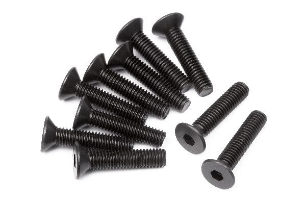 HPI 100556 - FLAT HEAD SCREW M3X14MM (HEX SOCKET/10PCS)
