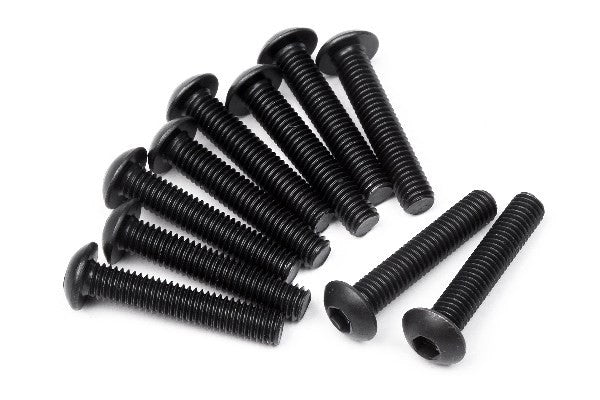 HPI 100560 - BUTTON HEAD SCREW M3X16MM (HEX SOCKET/10PCS)