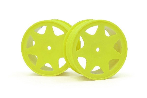 HPI 100620 - ULTRA 7 WHEELS YELLOW 30MM (2PCS)