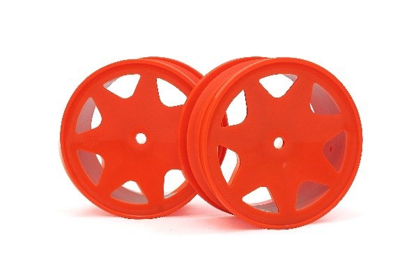 HPI 100622 - ULTRA 7 WHEELS ORANGE 30MM (2PCS
