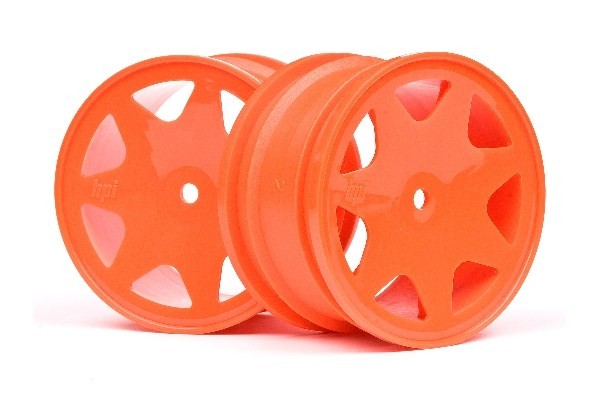 HPI 100623 - ULTRA 7 WHEELS ORANGE 35MM (2PCS)