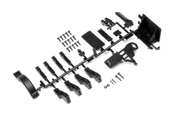 HPI 100909 - BATTERY BOX MOUNT/COVER SET