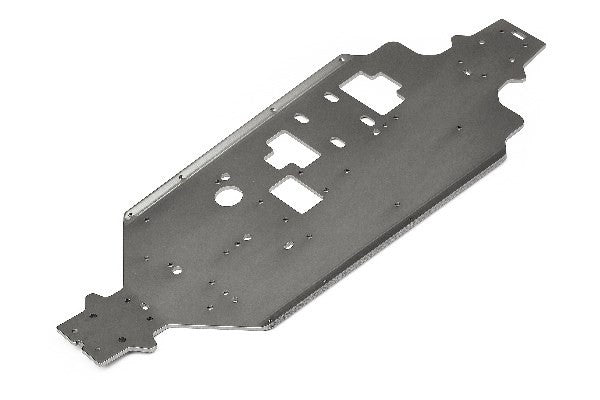 HPI 107879 - MAIN CHASSIS (GUNMETAL/3MM)