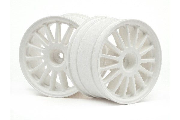 HPI 108075 - WR8 TARMAC WHEEL WHITE (2.2INCH/57X35MM/2PCS)