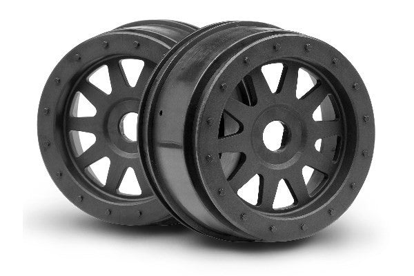 HPI 108323 - TR-10 GLUE-LOCK WHEEL GUNMETAL (120X60MM/2PCS)