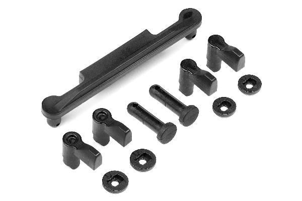 HPI 108720 - BATTERY BOX LATCH/MOUNT SET