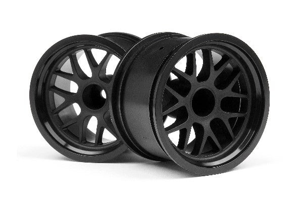 HPI 109155 - BBS SPOKE WHEEL 48X34MM BLACK (14MM OFFSET/2PCS)