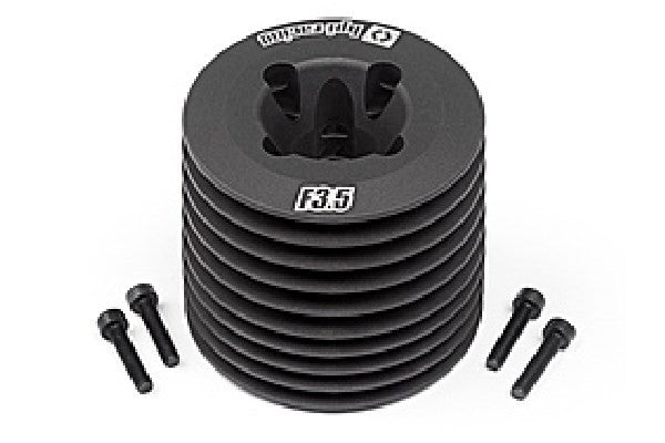 HPI 111609 - ALUMINUM HEATSINK HEAD (BLACK/F3.5 V2)