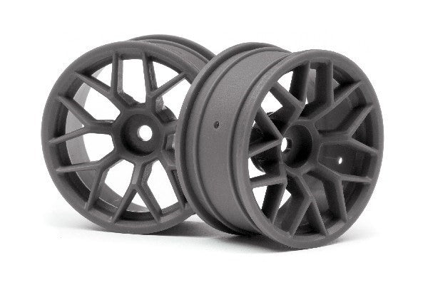 HPI 112812 - RTR WHEEL 26MM GUNMETAL (6MM OFFSET/2PCS)