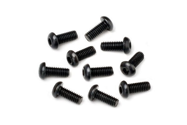 HPI 114761 - BUTTON HEAD SCREW M2.5X6MM (HEX SOCKET/10PCS)