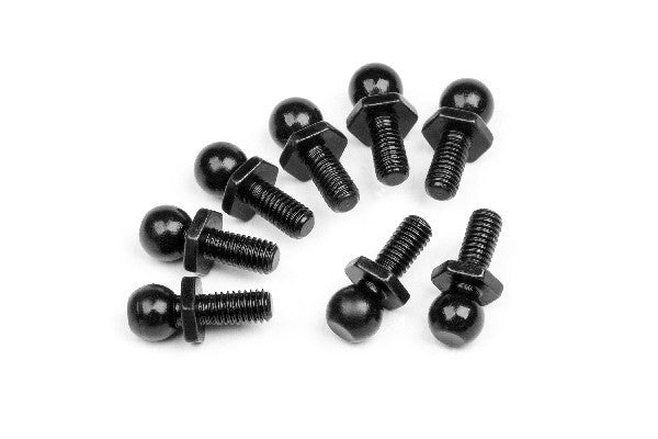 HPI 115285 - LOW PROFILE BALL STUD 4.8X12MM (8PCS)