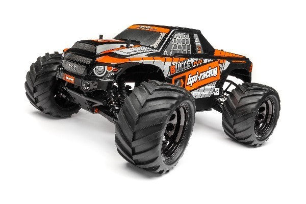 HPI 115510 - TRIMMED AND PAINTED BULLET FLUX MT BODY (BLACK)