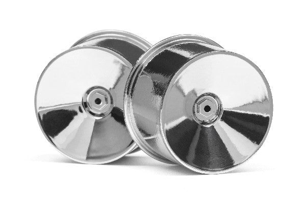 HPI 116020 - Q32 DISH WHEEL SET (CHROME/22X14/4PCS)