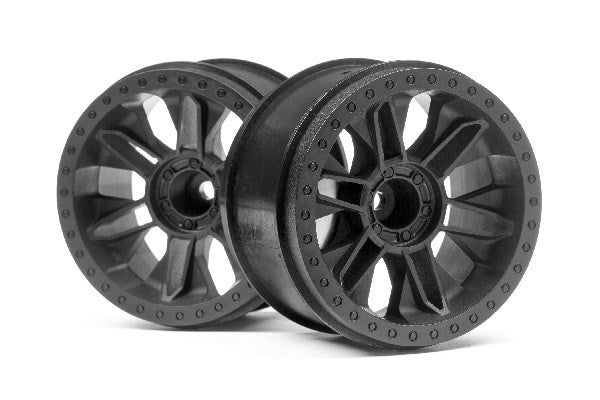 HPI 116528 - 6-SHOT ST WHEEL (BLACK/2PCS)