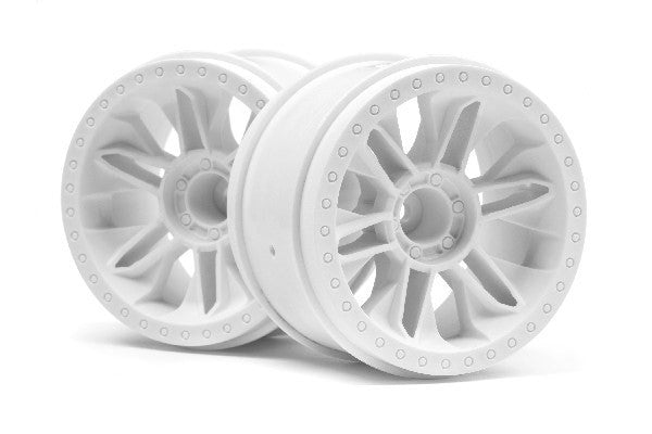 HPI 116738 - 6-SHOT ST WHEEL (WHITE/2PCS)