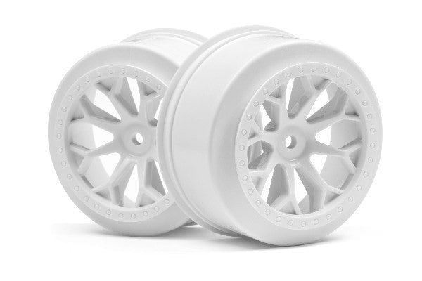 HPI 116741 - 8-SHOT SC WHEEL (WHITE/2PCS)