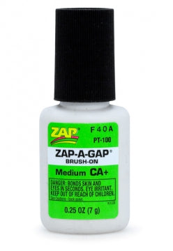 ZAP 11730024 - ZAP CA+ 1/4 oz 7gr Brush-On Green