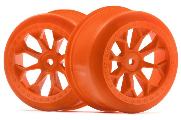 HPI 120134 - 8-SHOT SC WHEEL (ORANGE/2PCS)
