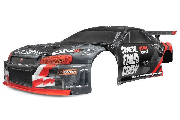 HPI 120156 - FAIL CREW NISSAN SKYLINE R34 GT-R BODY (200MM)