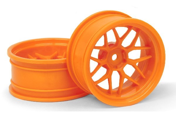 HPI 120251 - TECH 7 WHEEL ORANGE (9MM/2PCS)