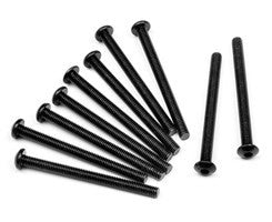 HPI 120298 - BUTTON HEAD SCREW M2X6MM (HEX SOCKET/10PCS)
