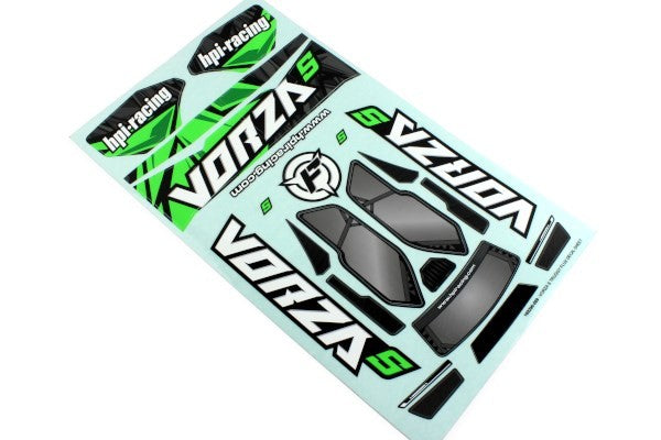 HPI 160437 - VORZA S TRUGGY FLUX VB-2 DECAL SHEET