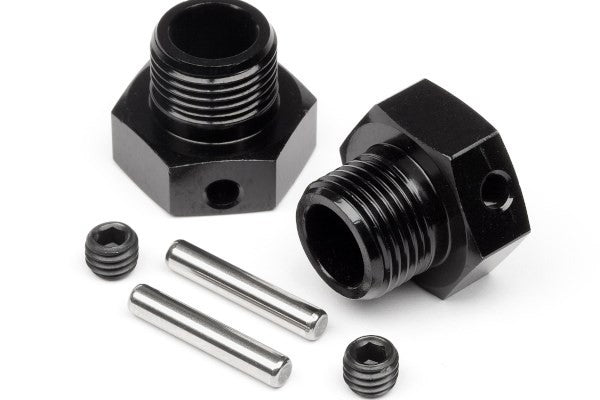 HPI 67804 - WHEEL HEX HUB 6.7MM (2PCS/BLACK)